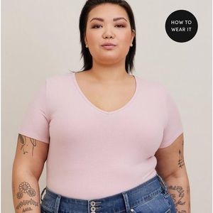 Torrid V Neck Tee